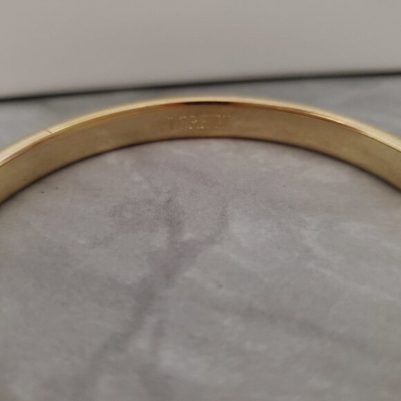 💚💙 Vintage 00's 2000's Y2K Blue Green Striped Skinny Enamel Bangle 💙💚 - Picture 8 of 11